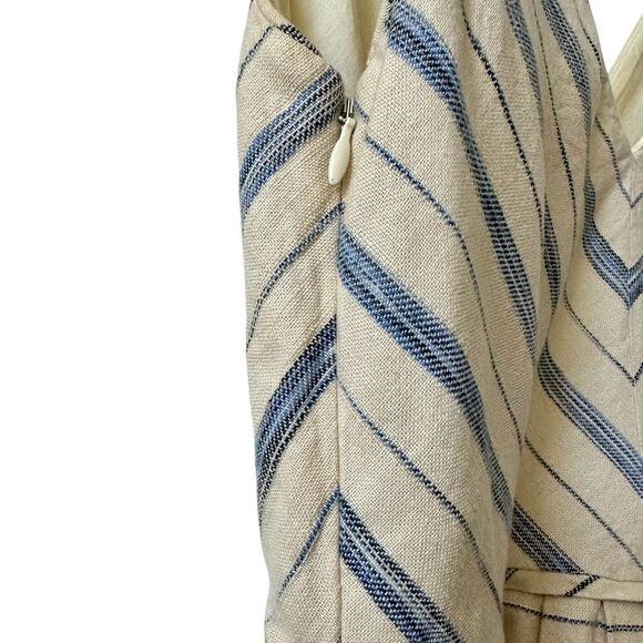 J. Crew Nautical Strip Dress Blue Size 2 - Picture 6 of 9
